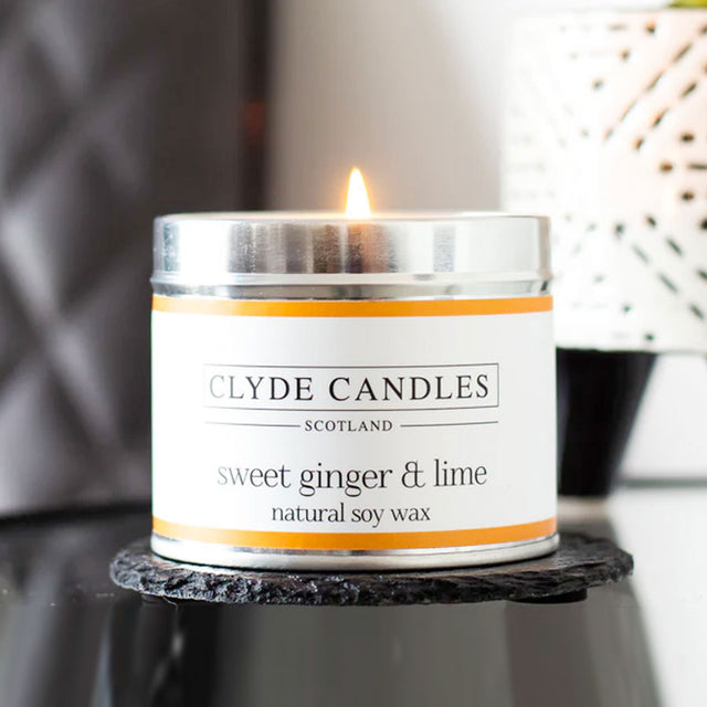 Sweet Ginger & Lime Candle Tin