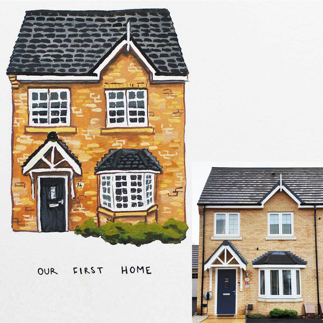 Personalised Home Commemorative Painting