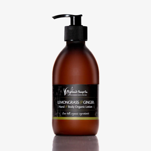 Lemongrass & Ginger Organic Hand and Body Lotion