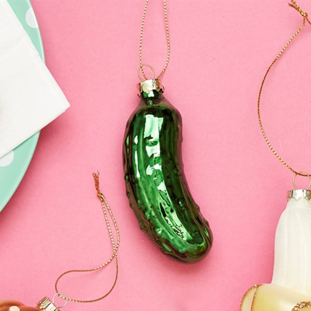 Gherkin Shaped Bauble