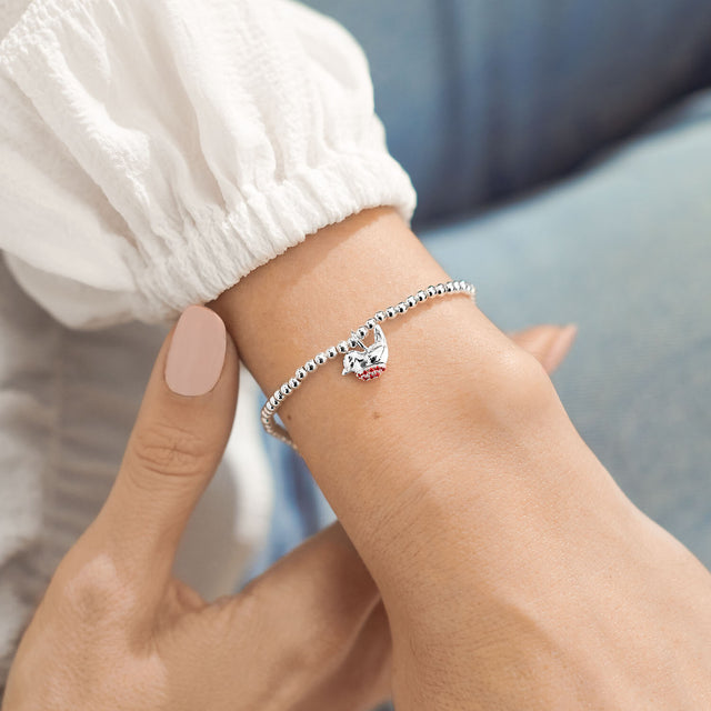 A Little Robins Appear Charm Bracelet