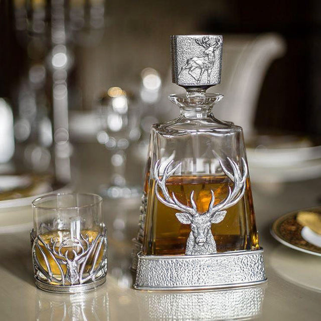 Stag Pyramid Decanter