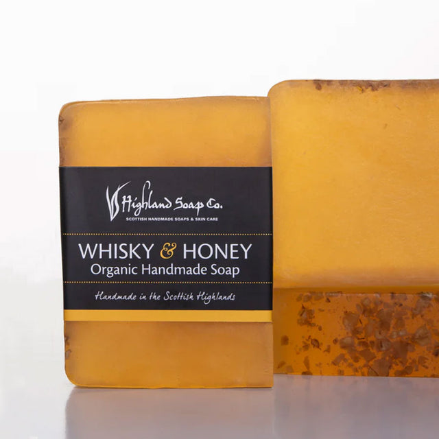 Whisky & Honey Organic Glycerine Soap Bar