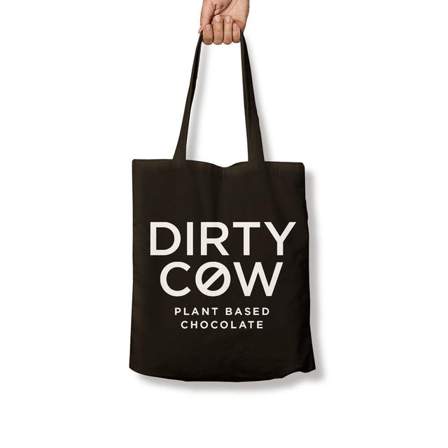 Dirty Cow Monochrome Tote Bag