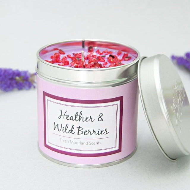 Heather & Wild Berries Candle Tin