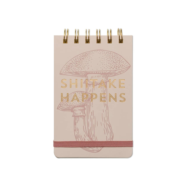 Shitake Happens Vintage Sass Notepad