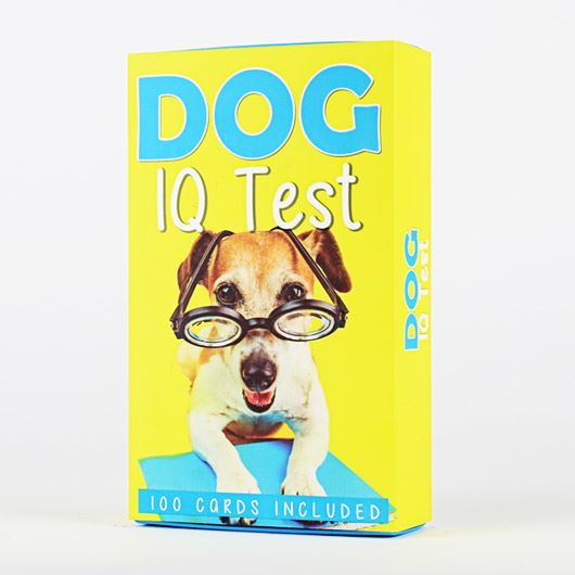 Dog IQ Test Card Set