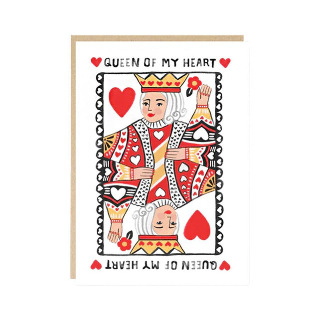 Queen of my Heart Greeting Card