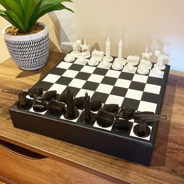 Glasgow 3D Printed Mini Chess Set