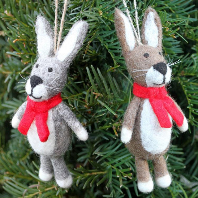 Harry The Hare Felt Hanging Decoration