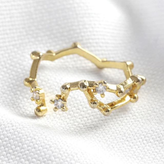 Gold Constellation Ring