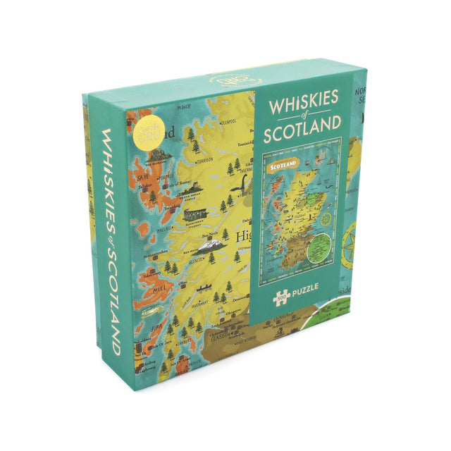 The Whiskies of Scotland Jigsaw Puzzle