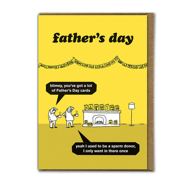 Father's Day Sperm Doner Card