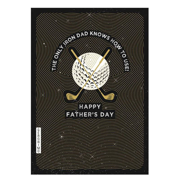 Golf Dad Father's Day Card
